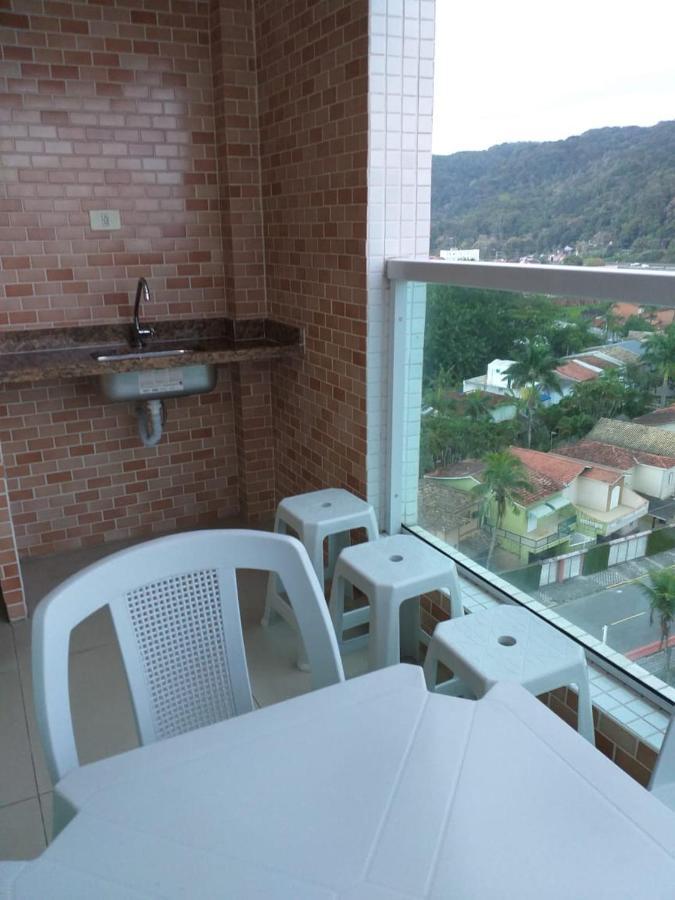 Apartamento Temporada Pe Na Areia Mongaguá Kültér fotó
